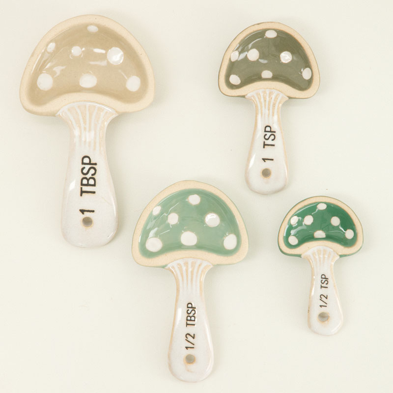 Cracker Barrel Mushroom Measuring Spoons - Thumbnail 2