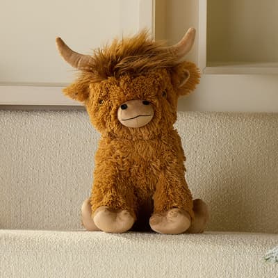 Jumbo Highland Cow Plush