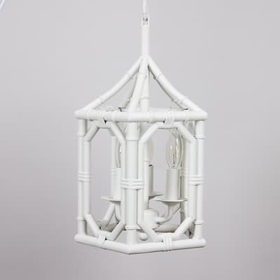 Metal White Pendant Light