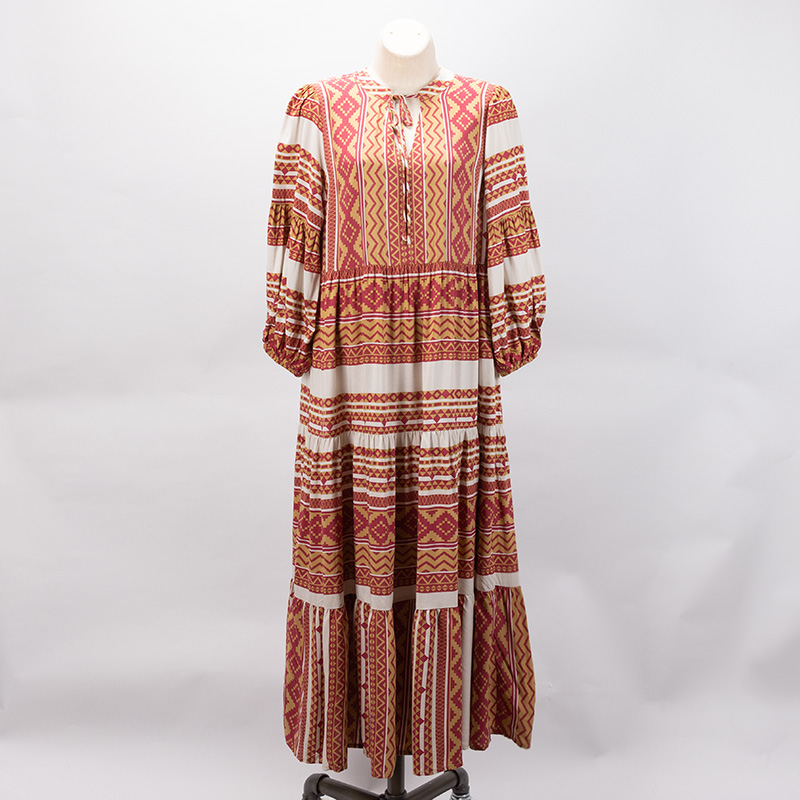 Global Print Dress Cracker Barrel