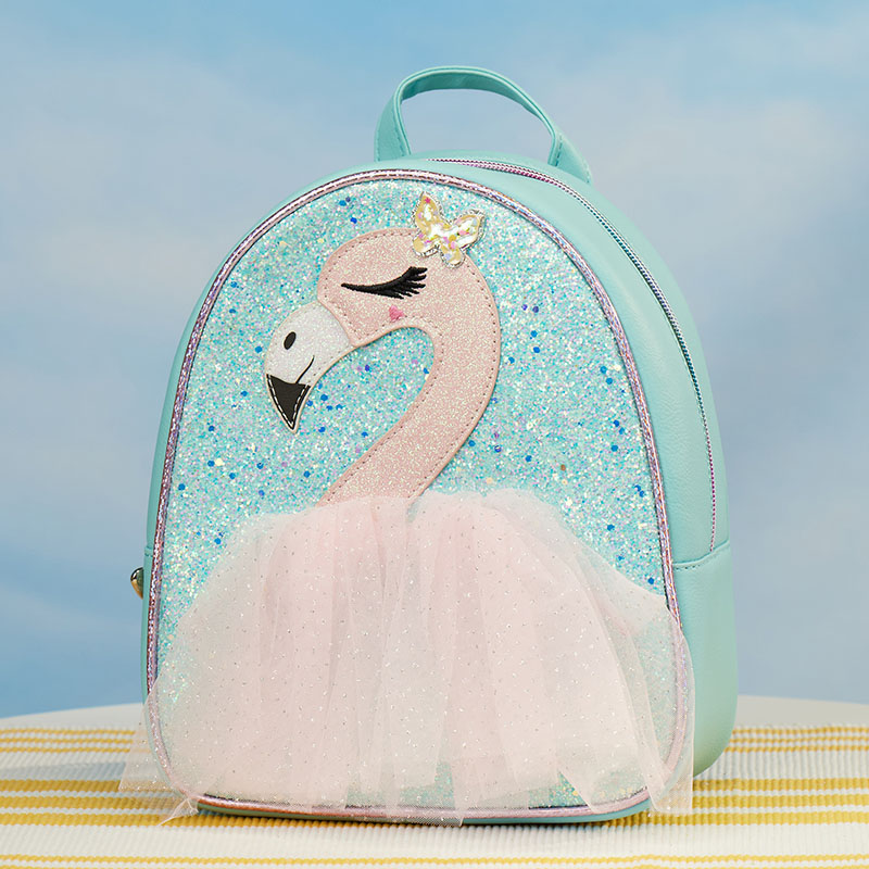 flamingo pattern mini backpack LOUNGEFLY POOL PARTY LIMITED EDITION 5 small pockets for organizing loose items FORMRS Mini Backpack Purse for