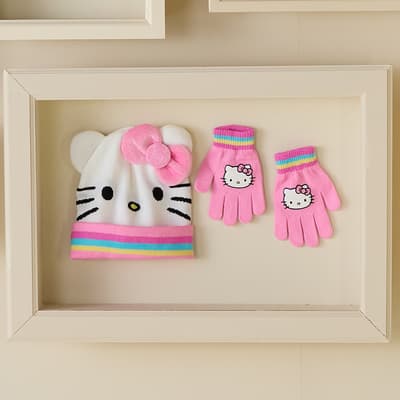 Toddler Hello Kitty Hat and Glove Set