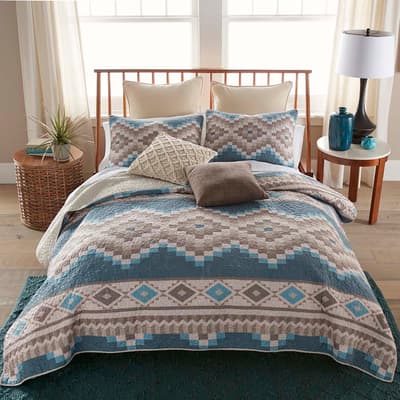 Donna Sharp Desert Point Queen Quilt Set