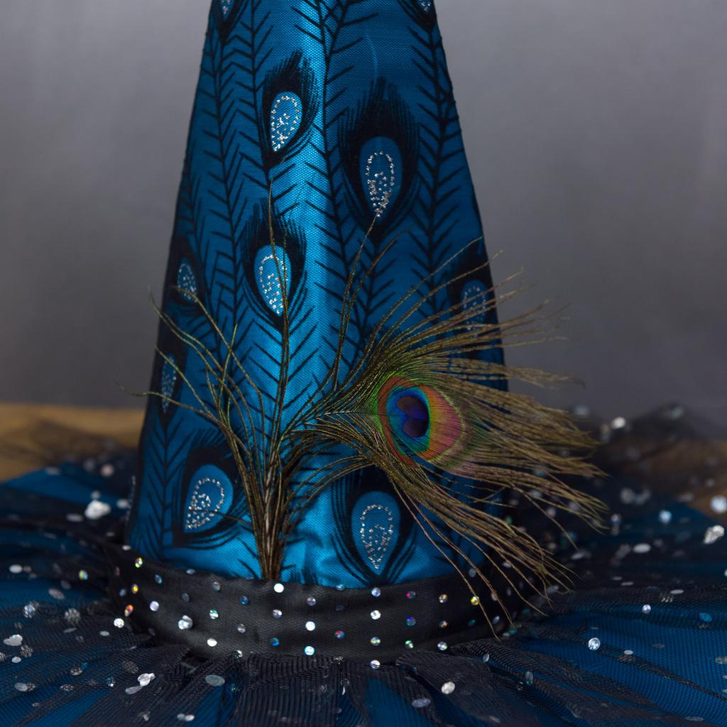 Store Peacock Elf Witch Hood