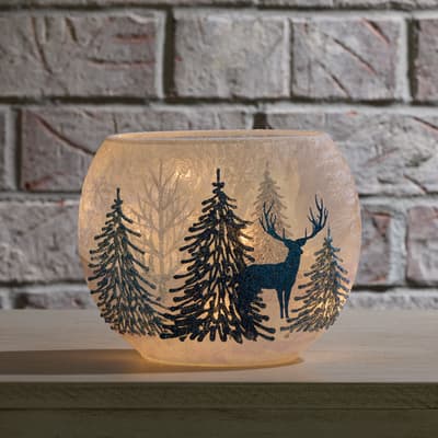 Blue Tree Deer Accent Light