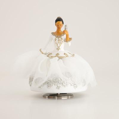 African American Ballerina Music Box
