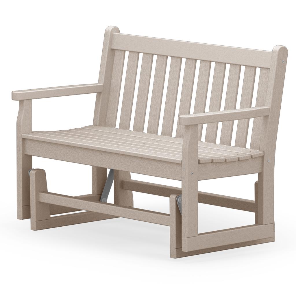 Polywood deals porch glider