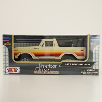 1975 Bronco Stripes Die-Cast Truck