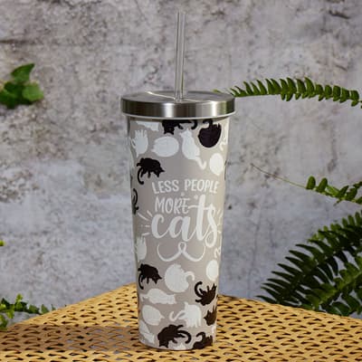 More Cats 24 oz. Chilly Tumbler