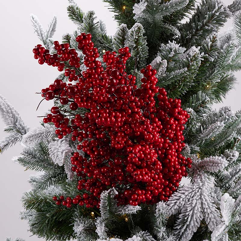 Two's Company Large Red Berry Christmas Trees
