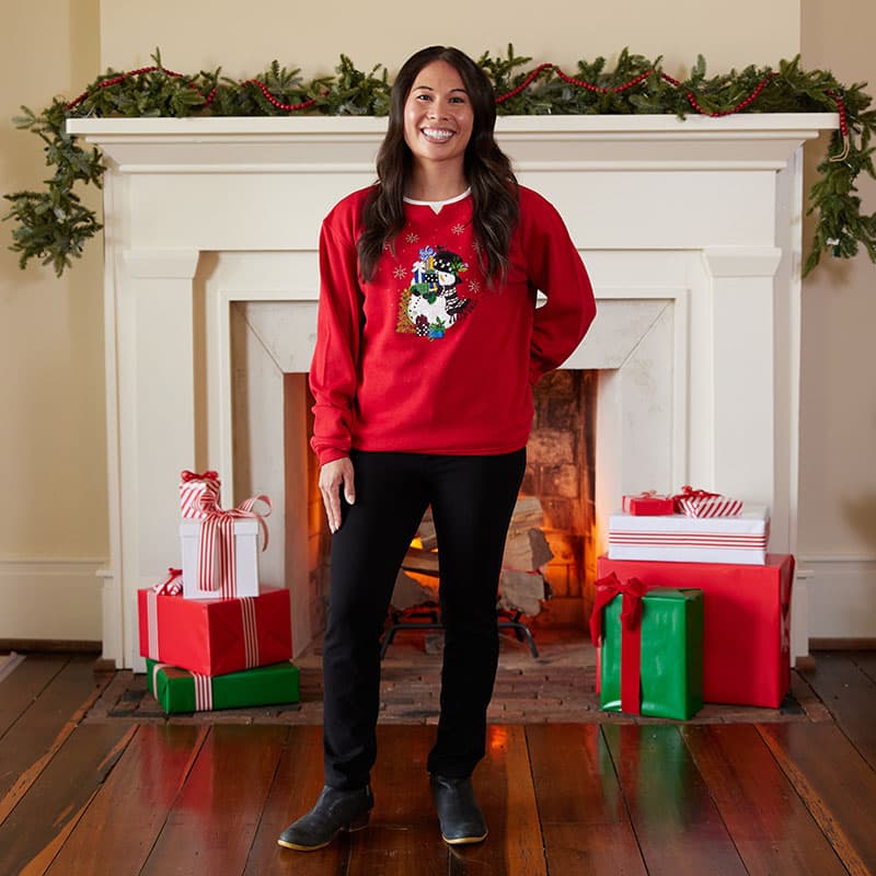 Cracker barrel womens christmas sweatshirts new arrivals