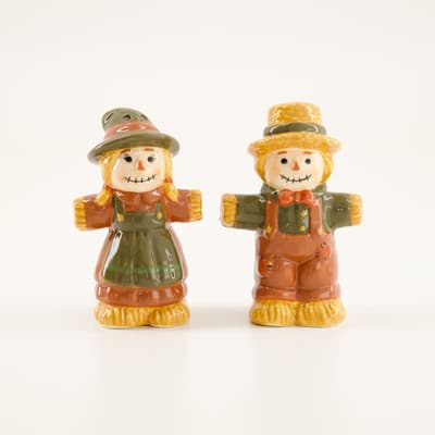 Scarecrows Salt and Pepper Set