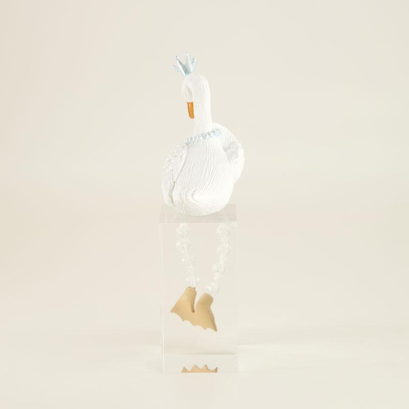 Swan Sitter - Girl - Cracker Barrel