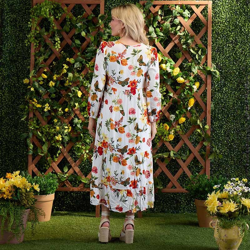 knee length dresses for ladies Petal and Pup Women's Hilary Pleated Maxi Dress main image 1