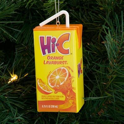 Hi-C Orange Drink Ornament