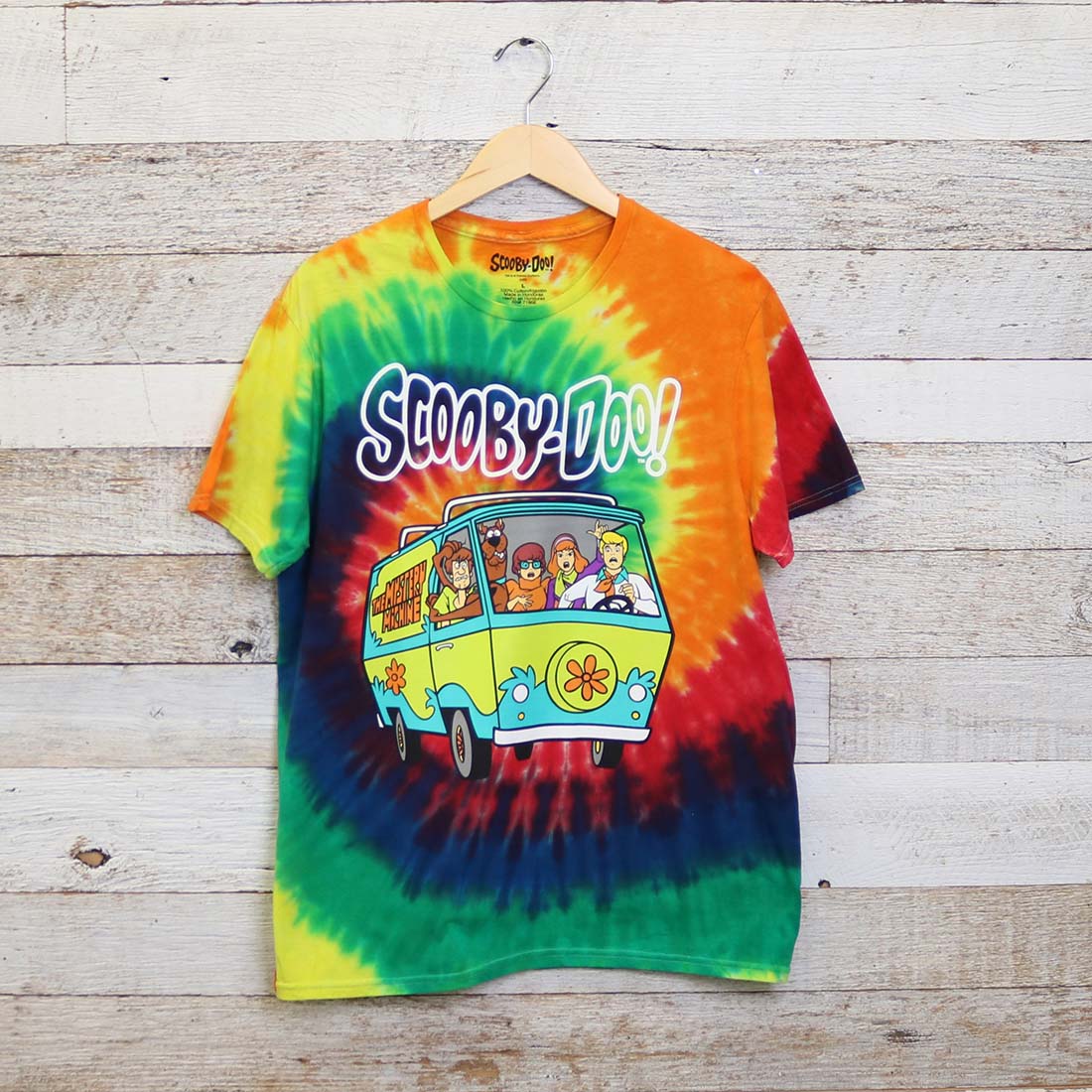 scooby doo tie dye shirt cracker barrel