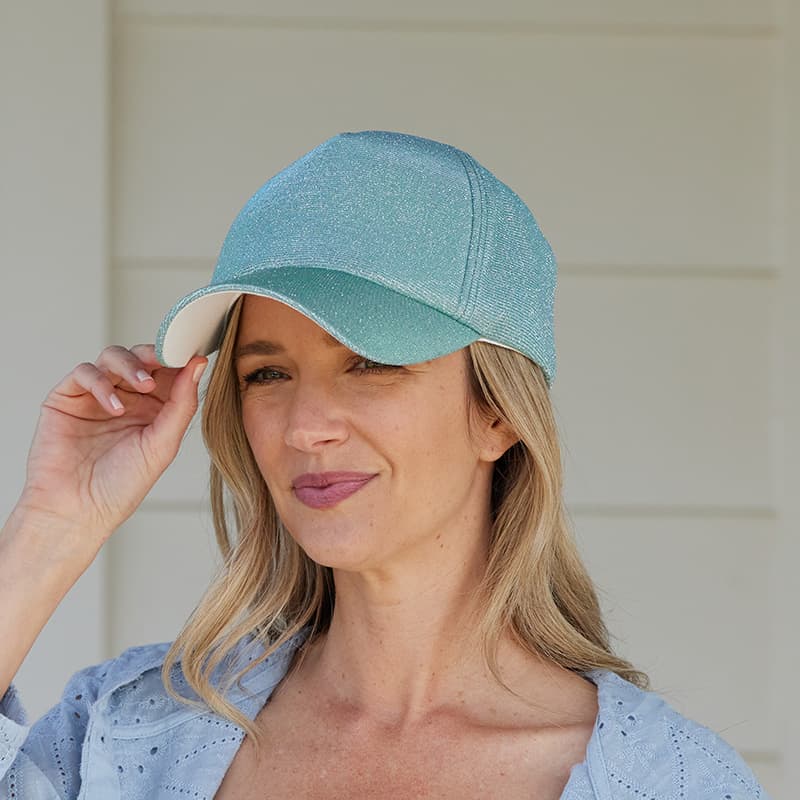 Turquoise baseball cap sales