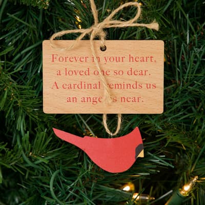 Cardinal Sign Ornament
