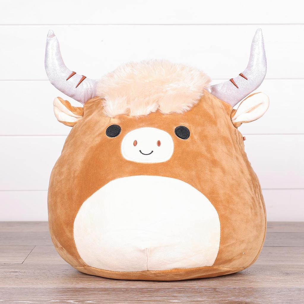 Scottish Highland Cow Super Soft Stuffed Animal - Mini Brown - 5