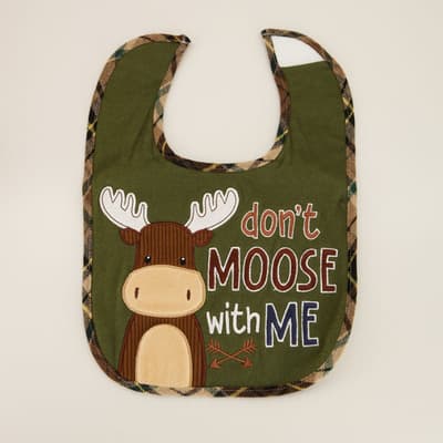 Don't Moose with Me Bib