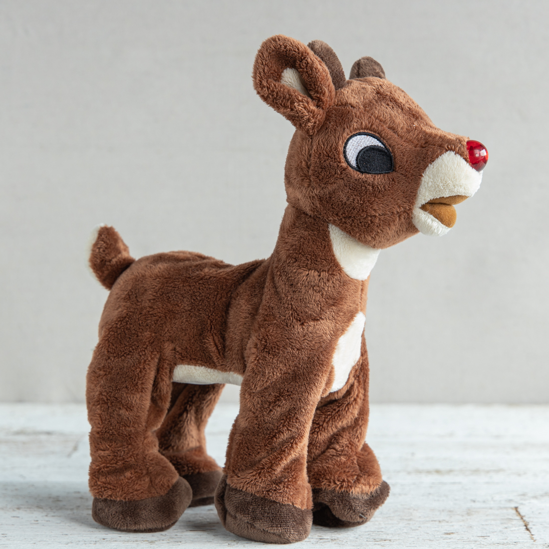 walking rudolph toy