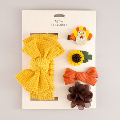Harvest Headband and 4 Clip Set