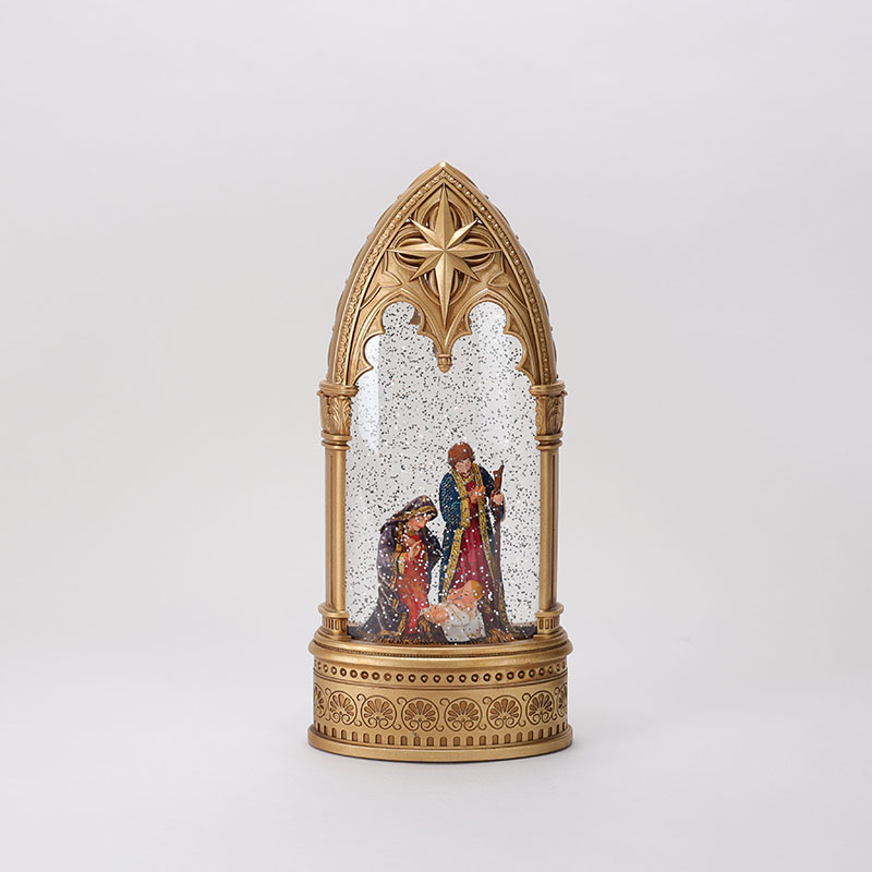 Nativity Glitter Globe Cracker Barrel