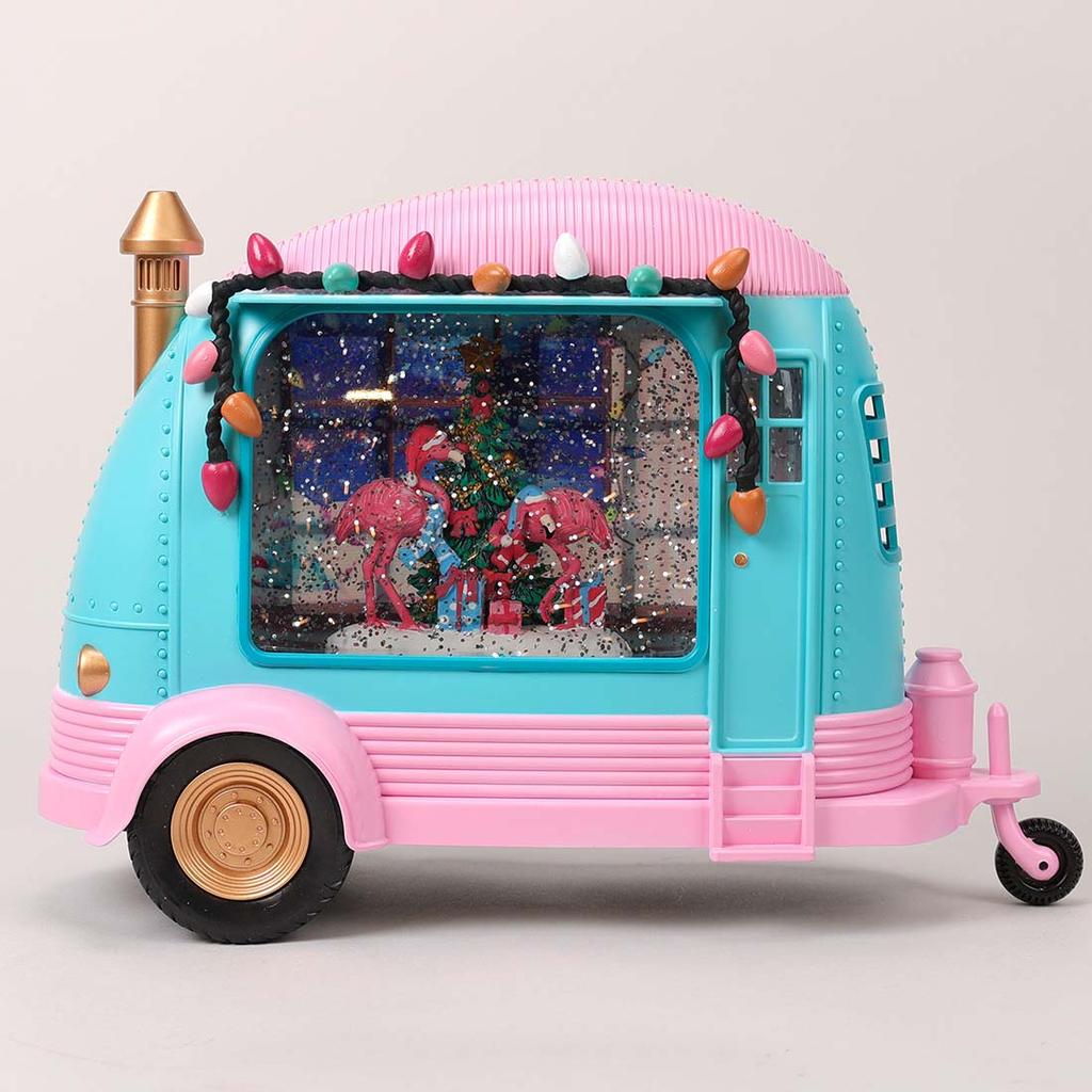 Brand orders New Ice Cream Cart Glitter Globe