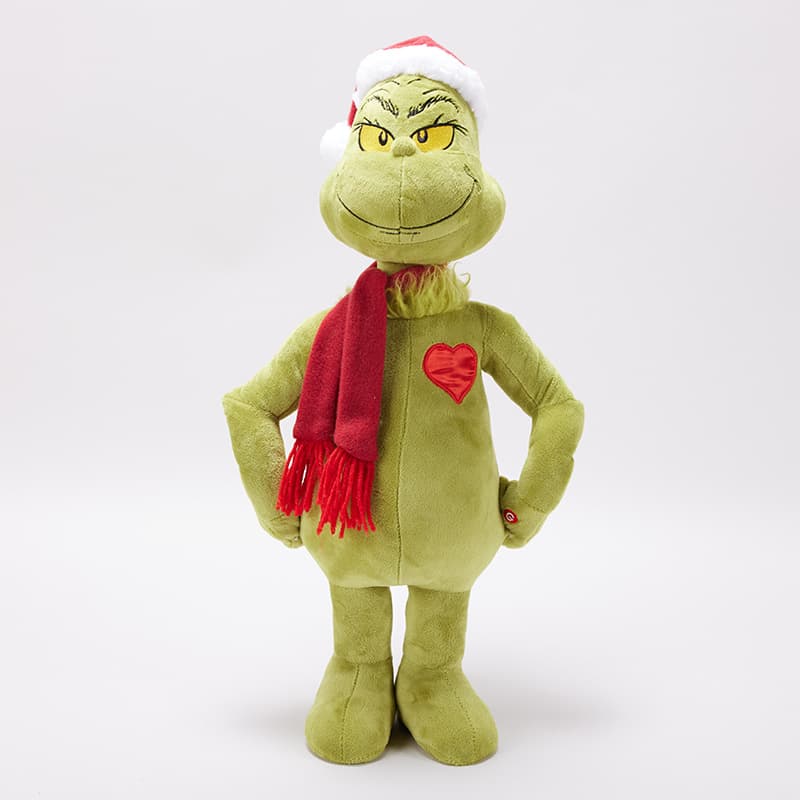 Plush on sale grinch toy