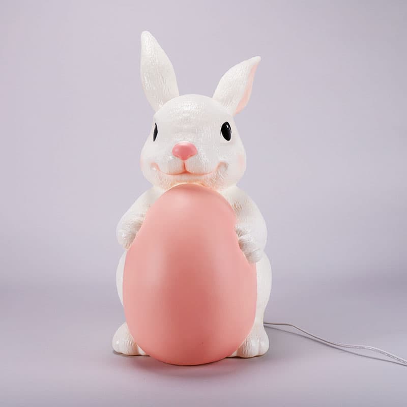 Bunny with Tulip Figurine - Cracker Barrel