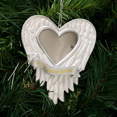 Angel Wings Photo Frame Ornament