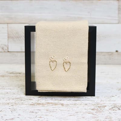 Double Heart Earrings