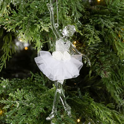 Acrylic Ballerina Ornament
