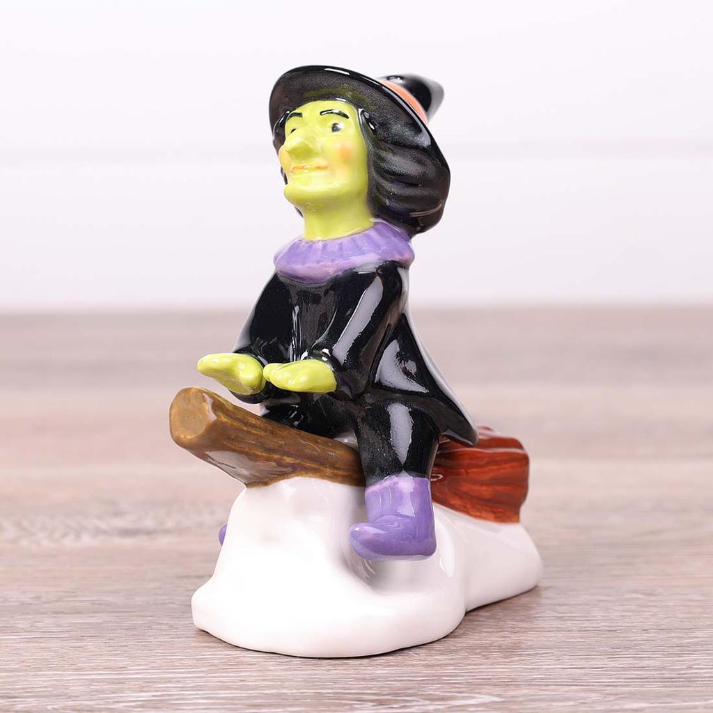 Witch and Broom Salt and Pepper Set - Cracker Barrel