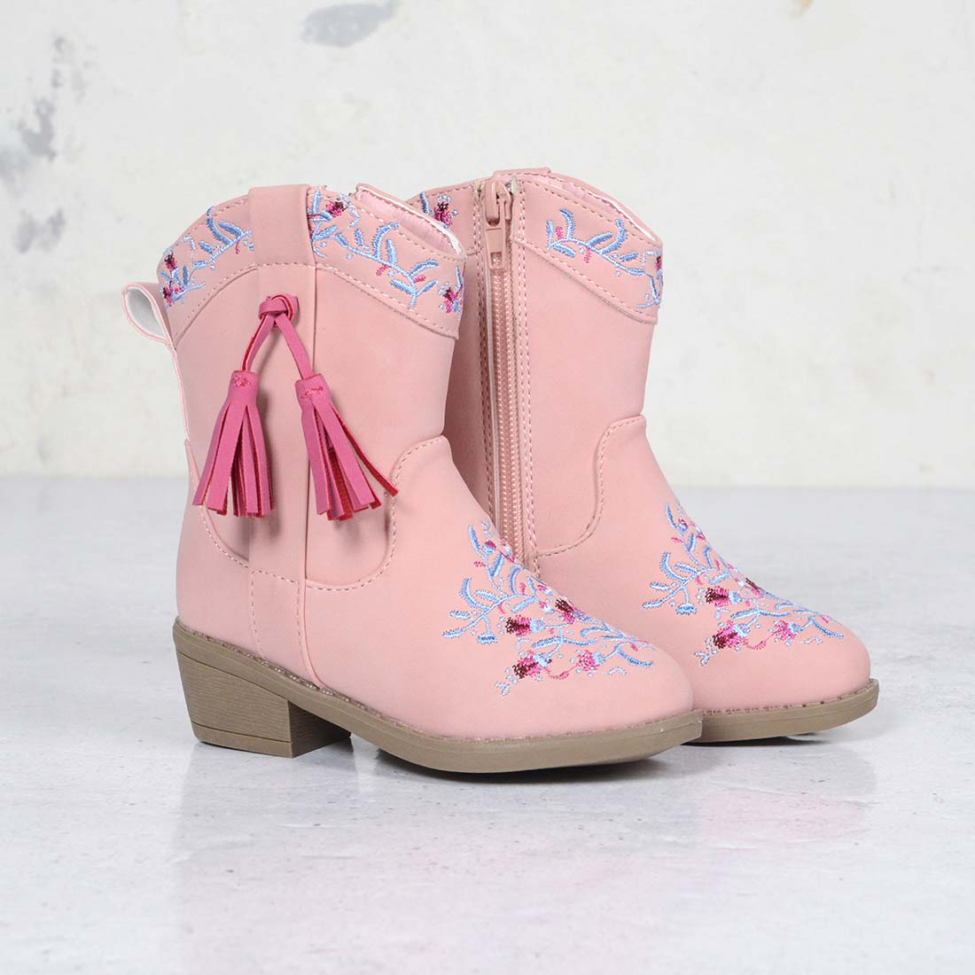 Pink toddler cowboy clearance boots