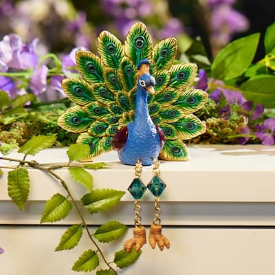 Peacock Shelf Sitter