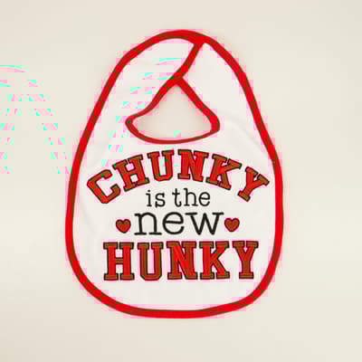 Chunky Is New Hunky Bib