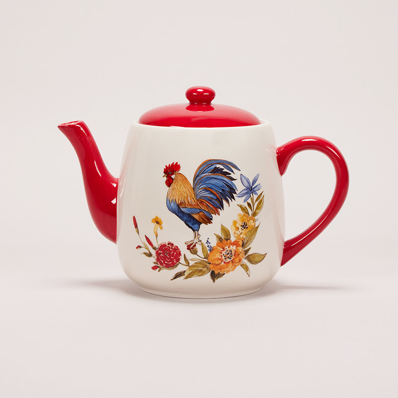 Rooster Teapot Cracker Barrel