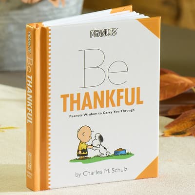 Peanuts: Be Thankful Book