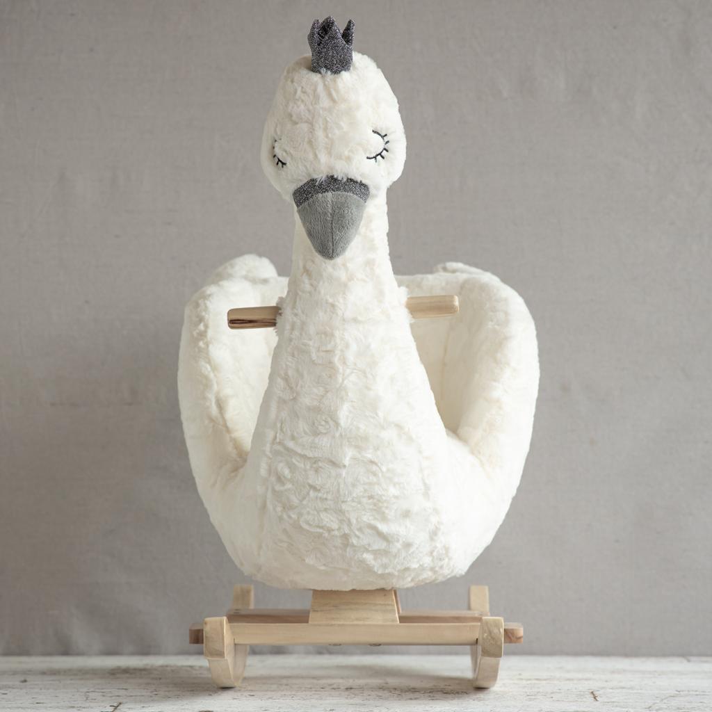 Swan rocking best sale horse cracker barrel