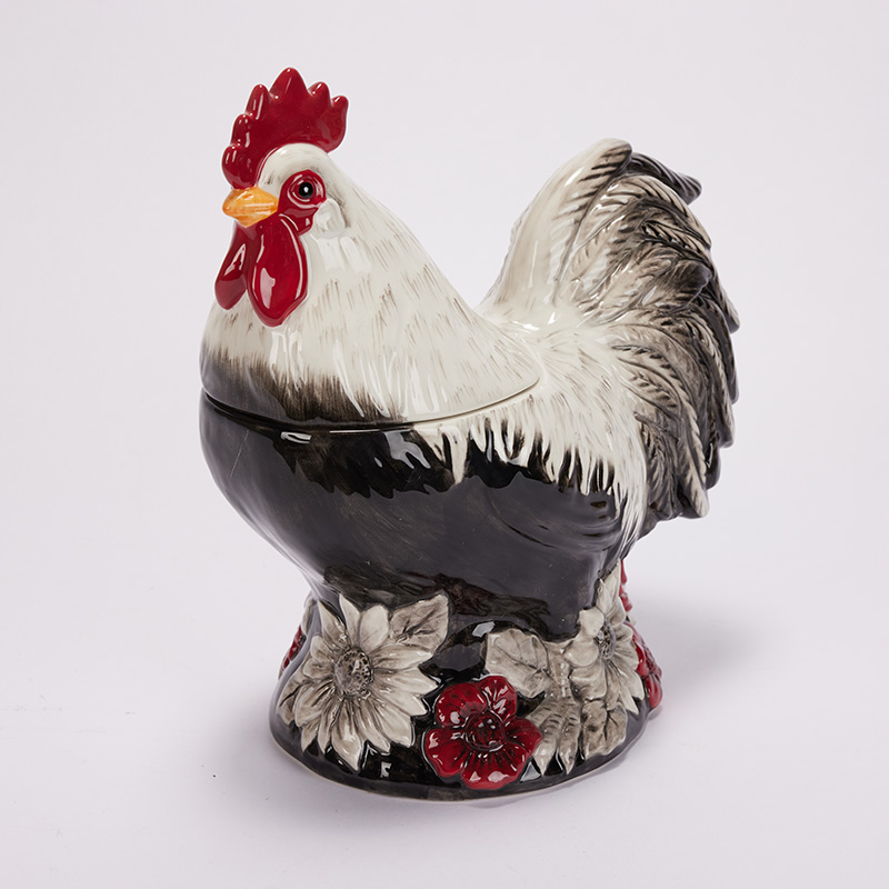 Rooster Cookie Jar Cracker Barrel