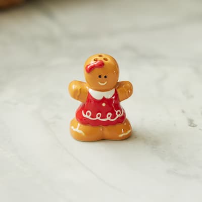 Mini Gingerbread Girl Pepper Shaker