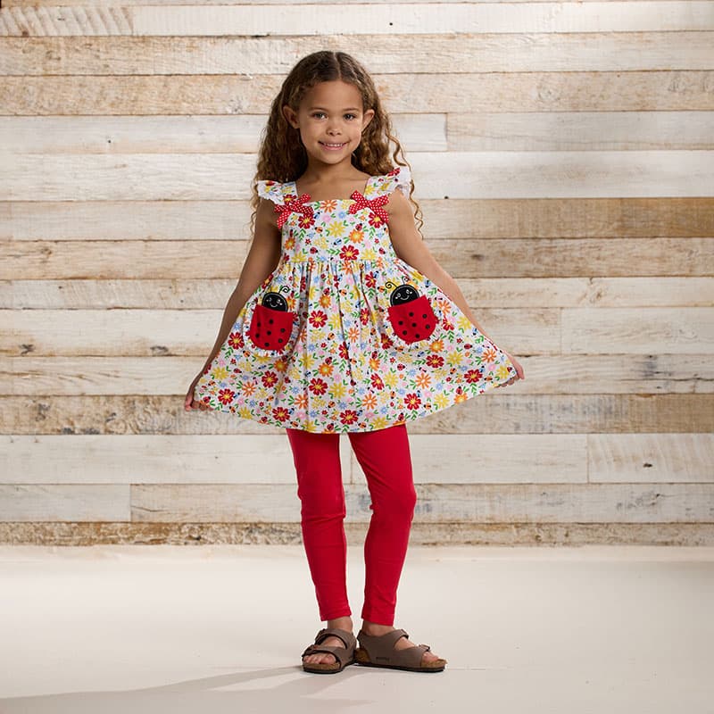 Toddler Ladybug Legging Set Cracker Barrel