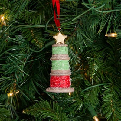 Spool Tree Ornament