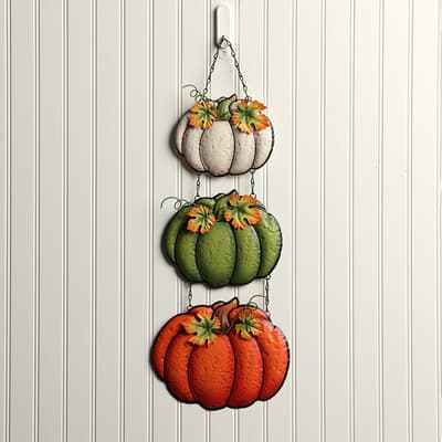 Metal Pumpkins Wall Decor