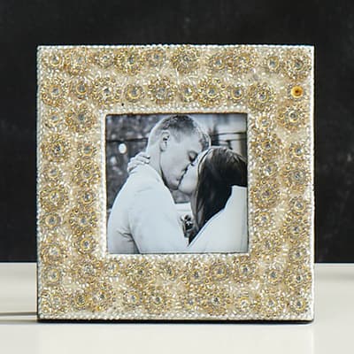 Beaded Photo Frame