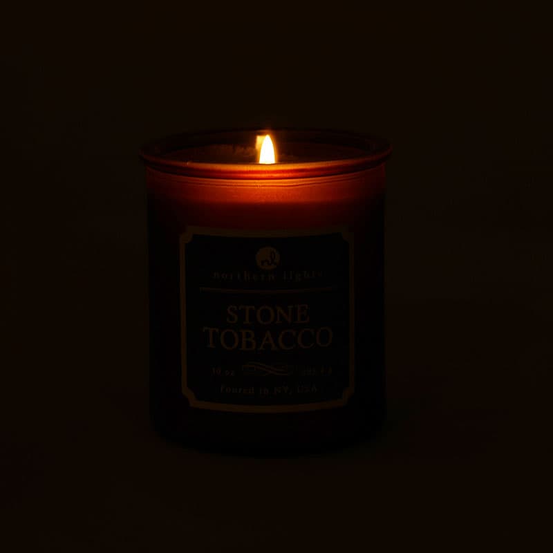 10 Oz. Northern Lightsreg; Stone Tobacco Candle - Cracker Barrel