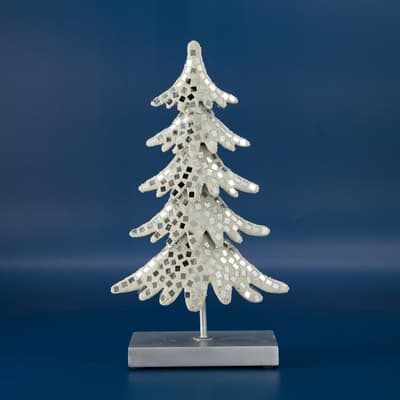Metal Mirror Mosaic Tree