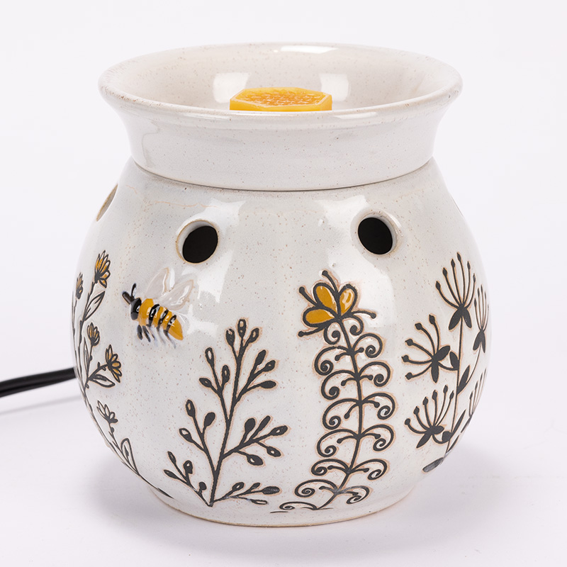 Ceramic Honey Bee Wax Warmer Cracker Barrel