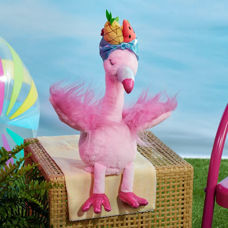 Flamingo plush online